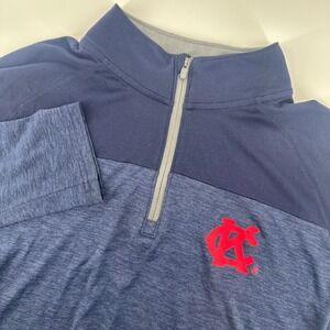 Under Armour Kansas City Monarchs HOF 1/4 Zip Pullover Mens Large Loose Fit